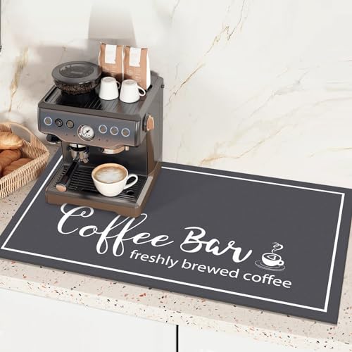 Dish Drying Mat (DarkGrey / 16" X 24")