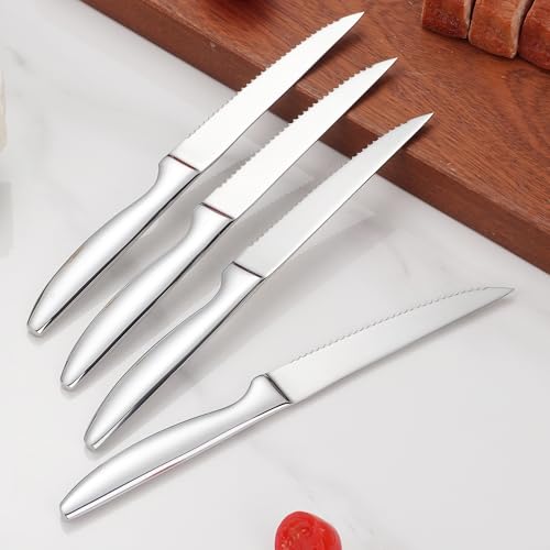 Steak Knives Set of 12 (Only Knives / Silver for 12)