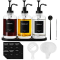 Coffee Syrup Dispenser (Black / Set of 3)