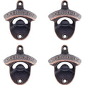 Aged Style Wall Mounted Bottle Opener (Antique Copper)