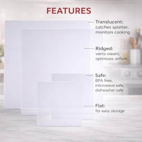 Splatter Guards for Microwave (Microwave Splatter Guards, Set of 4)