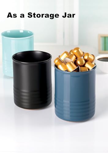 Utensil Holder (Matte Black)