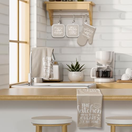 6 Pcs Kitchen Decor Accessories Set (Beige / Kitchen)