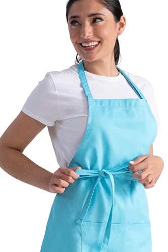 Unisex Butcher Apron (Turquoise)