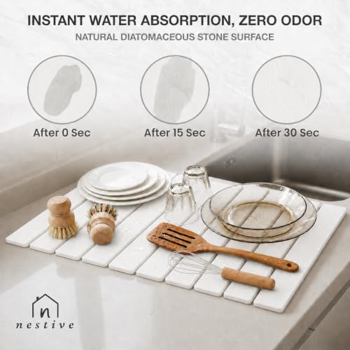 Stone Drying Mat for Kitchen Counter
