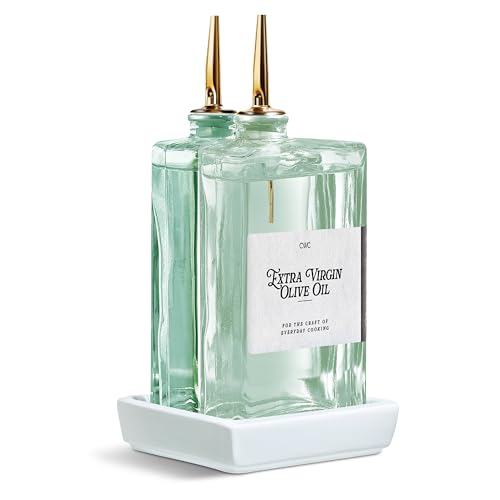 Olive Oil Dispenser Bottle (Sage / 2 Pack)