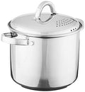 Sangerfield 5 (Stainless Steel / 5-Qt Pasta Pot w/Steamer & Strainer Lid)