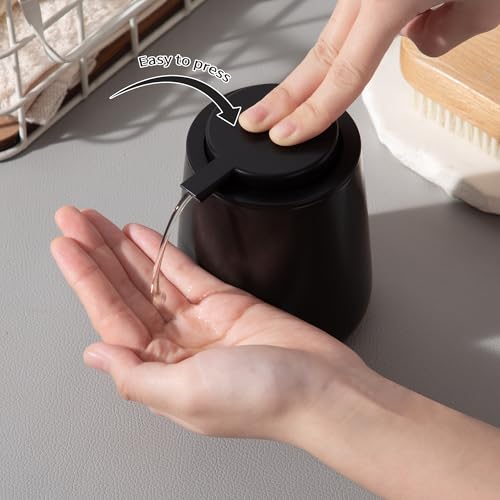 Black Soap Dispenser