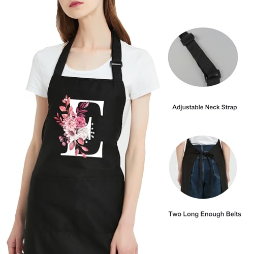 Personalized Aprons for Women with Pockets (E)
