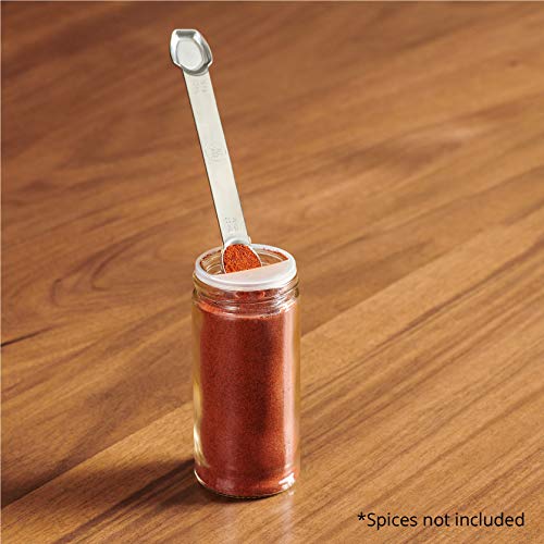 Stainless Steel Double Sided Measuring Spoon (Half teaspoon/ Quarter Teaspoon)