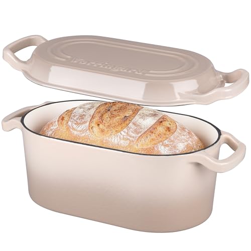Oval Dutch Oven Pot with Lid (Latte)
