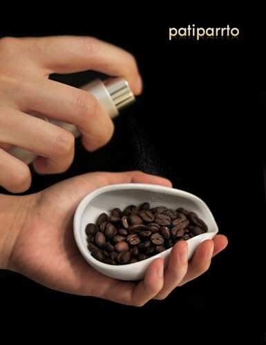 Coffee Bean Dosing Cup and RDT Sprayer Bottle Set (White Set)