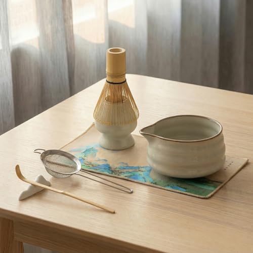 Matcha Whisk Set (Misty Gray)