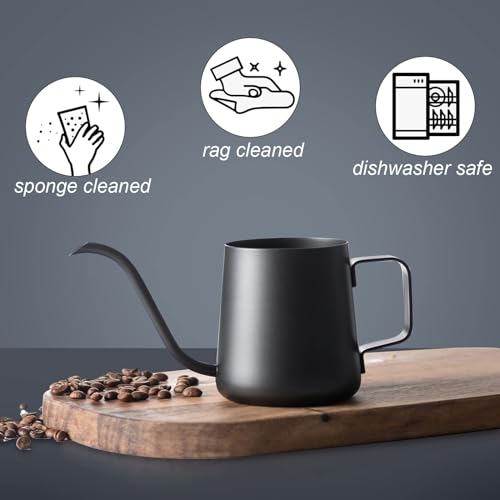 Pour Over Kettle (Black / 12oz/350ml)