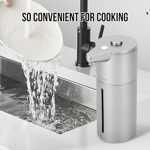 Automatic Soap Dispenser Touchless (Silver)