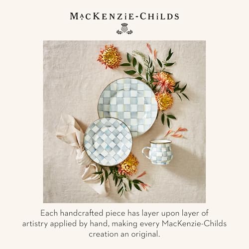 Enamel Dinner Plate (Sterling Check / 1 Plate)