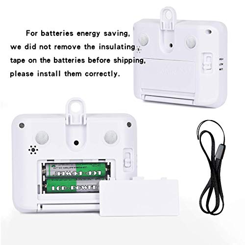 4 Channel Digital Kitchen Timer Clock with Large LCD Display