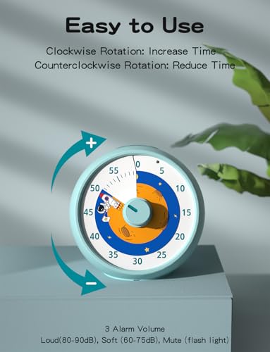 Visual Timer for Kids (Planet Blue)