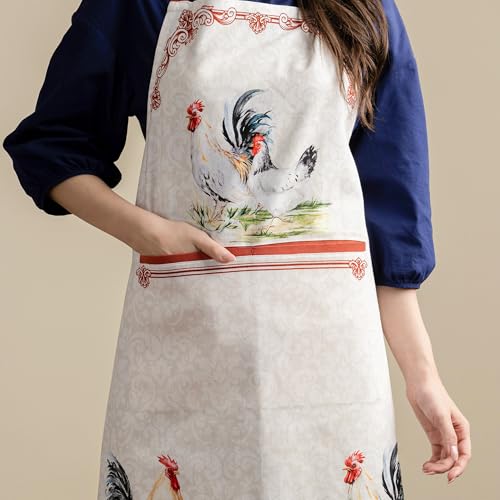 Aprons for women with Pocket 100% Cotton Pack of 1 (027 - Campagne)