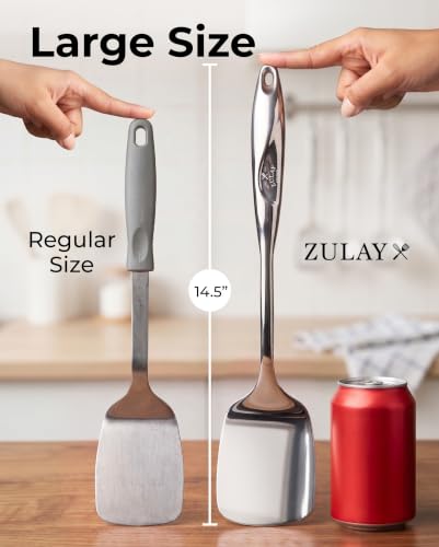 Stainless Steel Spatula Turner (Solid Turner)