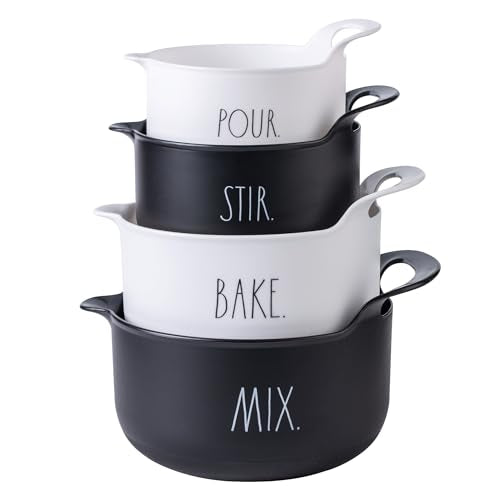 Non Slip Mixing Bowls (4pc / Black)