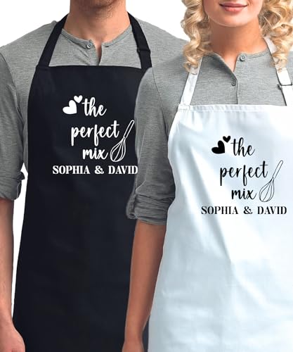 Custom Family Matching Aprons for Dad (Style 2)