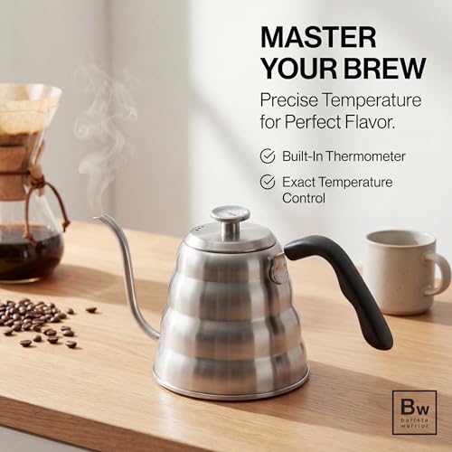 Gooseneck Kettle (Silver / 1.2L)