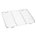 Oven Roasting Rack 11 x 15.4 inch Rectangle Baking Cooling Steaming Grilling Rack with 4 Legs Stainless Steel Rack (11"*15.4")