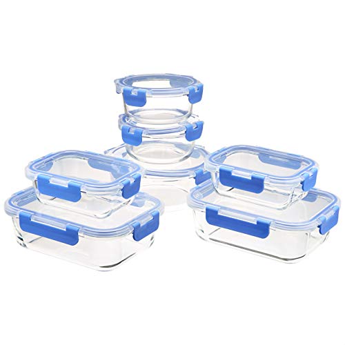 Glass Food Storage Containers (14-Piece Set)