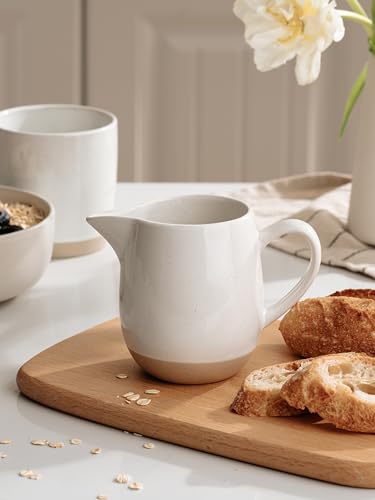 13oz Creamer with Handle (13 Ounces / White)