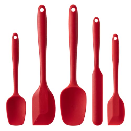 Silicone Spatula Set (Red)