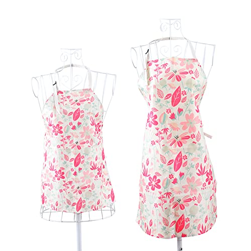 Matching Aprons for Kids & Adults (Pink Flowers)