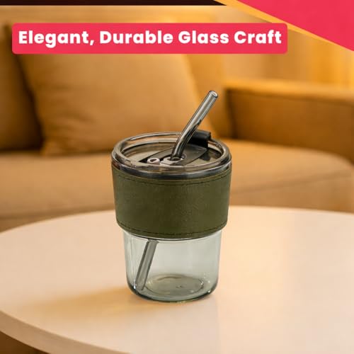 13 oz Tumbler Water Glass (1 Piece Olive)