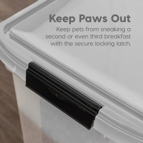 Dog Food Storage Container (10 lbs / Gray)