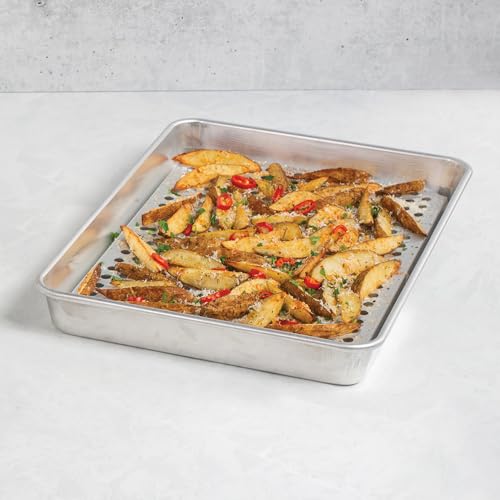 Naturals High Sided Half Sheet Pan with Multi (High-Sided Sheet + Rack / High-Sided Half Sheet)