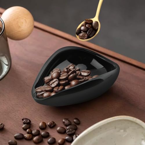 Coffee Bean Dosing Cup (8.5*2.8*10cm/3.35*1.1*3.94inch / Black)