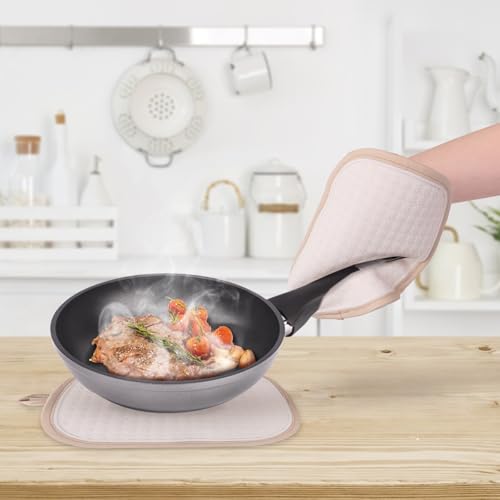 2PCS Silicone Pot Holders (Milkshake Oval)