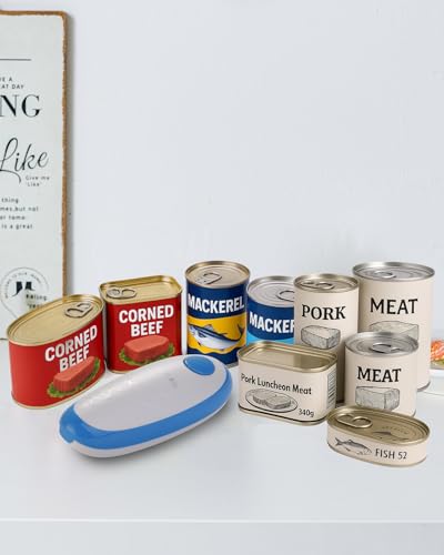 Electric Can Opener (Blue/Battery)