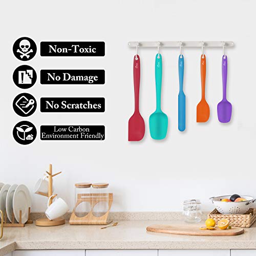 Silicone Rubber Spatula Set BPA (Multicolor)