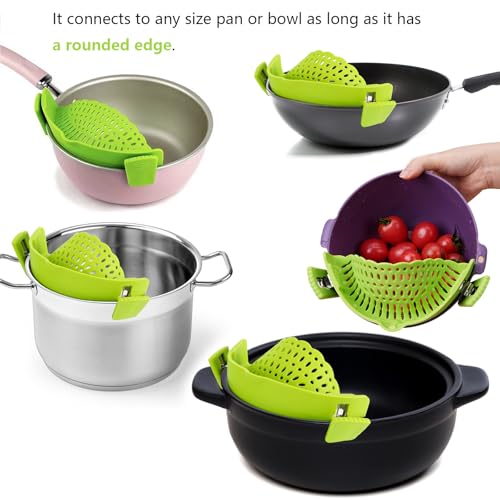 3 Pcs Silicone Clip