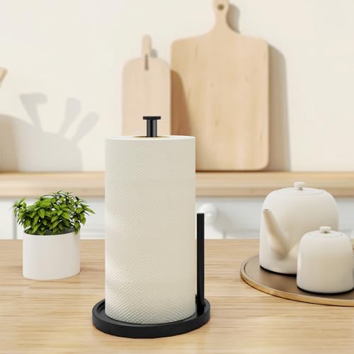 Paper Towel Holder Countertop (Black)
