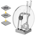 Pot Lid & Spoon Rest (Gray, with Diatomite / Medium)