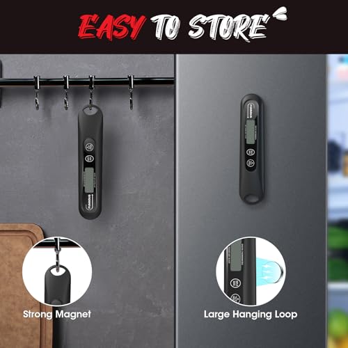 Meat Thermometer Digital (Black)