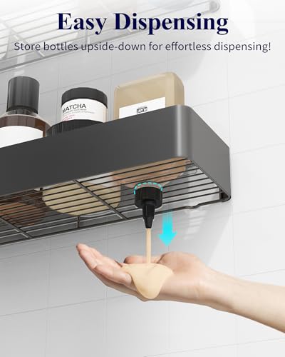 Shower Caddy Adhesive (Dark Grey / XX-Large)