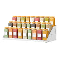 3 Tier Expandable Spice Rack Organizer (White)