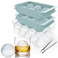 Large Ice Ball Maker Mold (Blue / 1.9In*6 Balls)