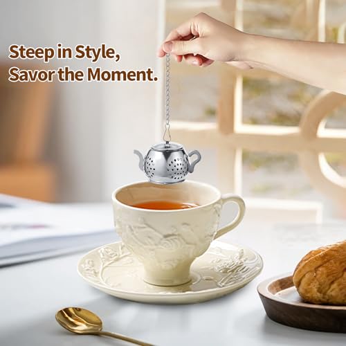 2 Pack Tea Infusers with Spoon