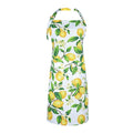 Cotton Kitchen Apron with Pockets (Yellow-classic)