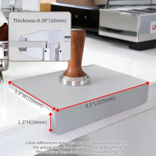 Espresso Tamping Mat (Gray)