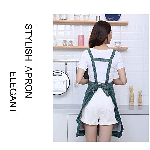 Princess Apron for Women with Pockets (Grenn)